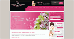 Desktop Screenshot of floralfrenzy.com.au